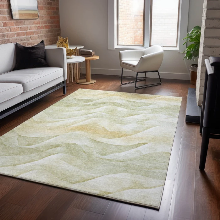Dalyn Pacifica Green PA3 9ft. x 12ft. Rug