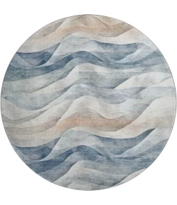 Dalyn Pacifica Blue PA3 8ft. x 8ft. Rug