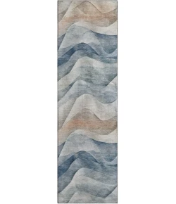Dalyn Pacifica Blue PA3 2ft.3in. x 7ft.6in. Rug