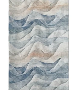 Dalyn Pacifica Blue PA3 9ft. x 12ft. Rug