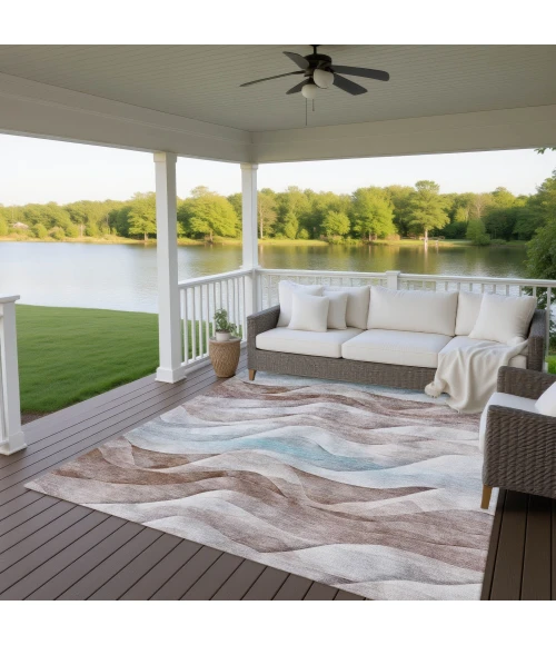 Dalyn Pacifica Brown PA3 5ft. x 7ft.6in. Rug