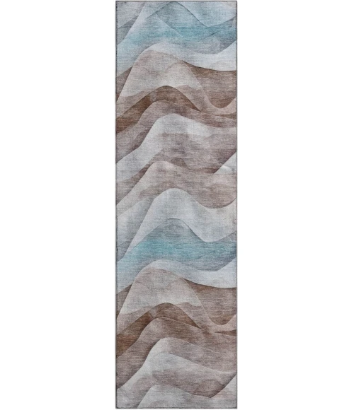 Dalyn Pacifica Brown PA3 2ft.3in. x 7ft.6in. Rug
