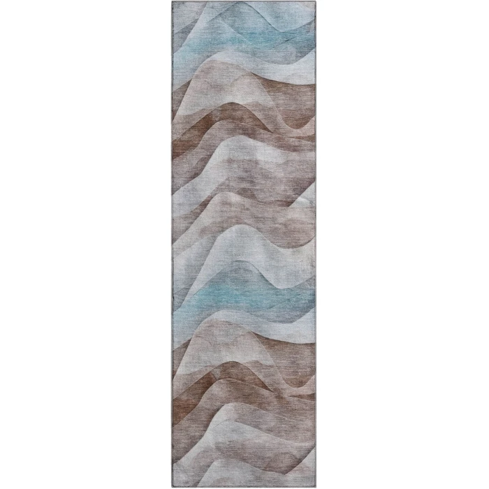 Dalyn Pacifica Brown PA3 2ft.3in. x 7ft.6in. Rug
