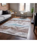 Dalyn Pacifica Brown PA3 5ft. x 7ft.6in. Rug