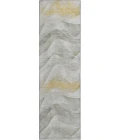 Dalyn Pacifica Gray PA3 2ft.3in. x 7ft.6in. Rug