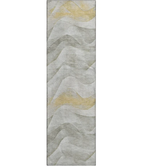 Dalyn Pacifica Gray PA3 2ft.3in. x 7ft.6in. Rug