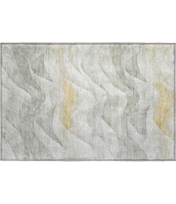 Dalyn Pacifica Gray PA3 1ft.8in. x 2ft.6in. Rug