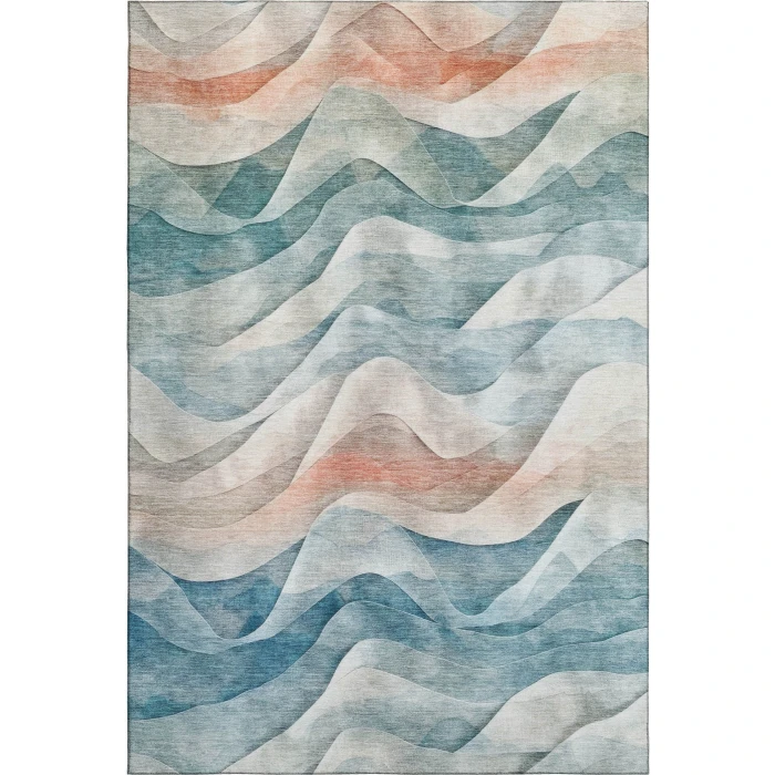 Dalyn Pacifica Teal PA3 10ft. x 14ft. Rug