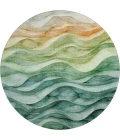 Dalyn Pacifica Teal PA4 8ft. x 8ft. Rug