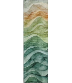 Dalyn Pacifica Teal PA4 2ft.3in. x 7ft.6in. Rug