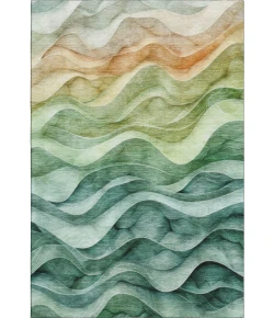 Dalyn Pacifica Teal PA4 3ft. x 5ft. Rug