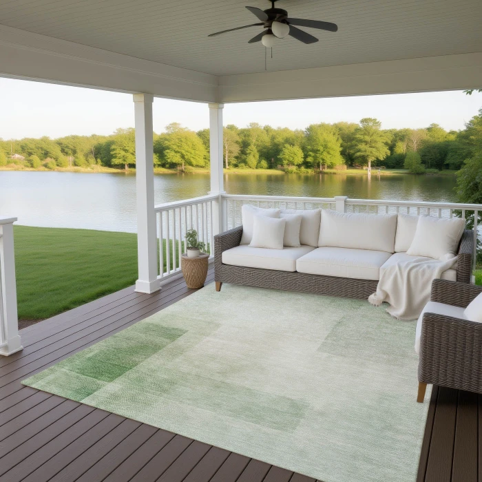 Dalyn Pacifica Green PA5 9ft. x 12ft. Rug