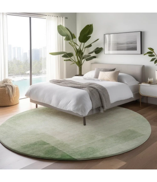 Dalyn Pacifica Green PA5 8ft. x 8ft. Rug