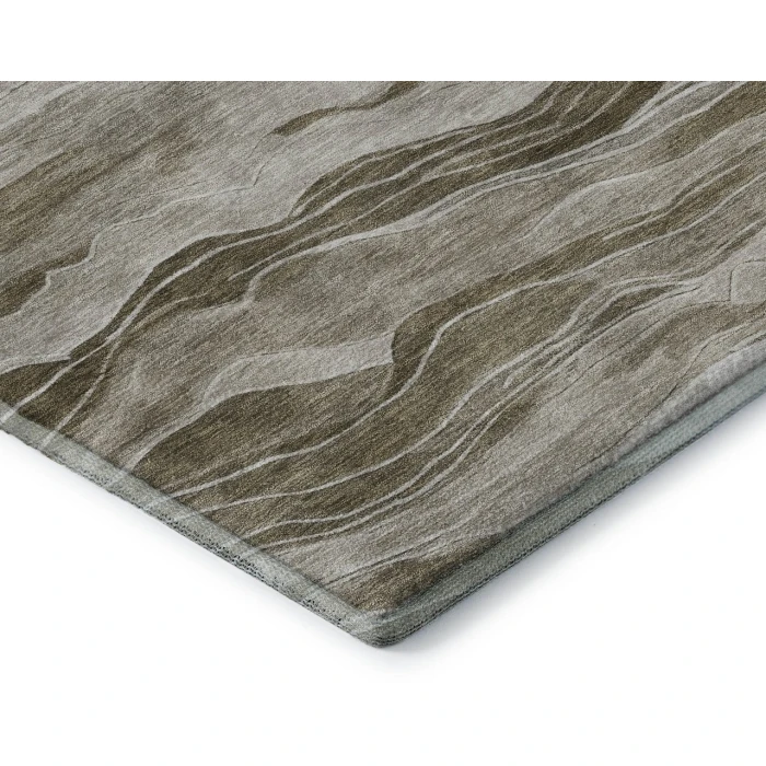 Dalyn Pacifica Brown PA6 2ft.3in. x 7ft.6in. Rug