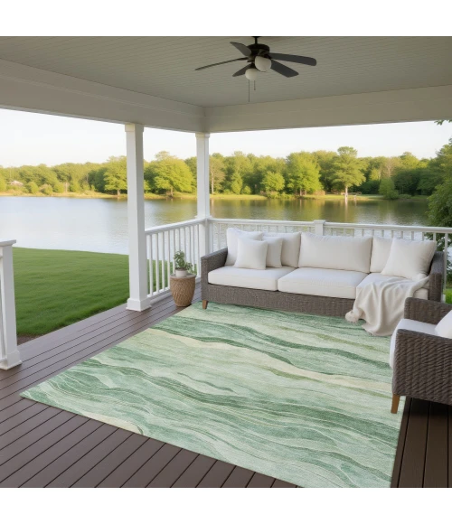 Dalyn Pacifica Green PA6 3ft. x 5ft. Rug