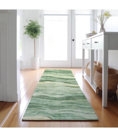 Dalyn Pacifica Green PA6 2ft.3in. x 7ft.6in. Rug