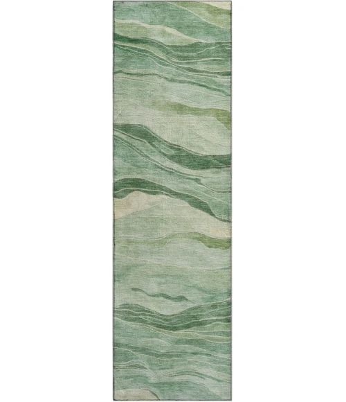 Dalyn Pacifica Green PA6 2ft.3in. x 7ft.6in. Rug