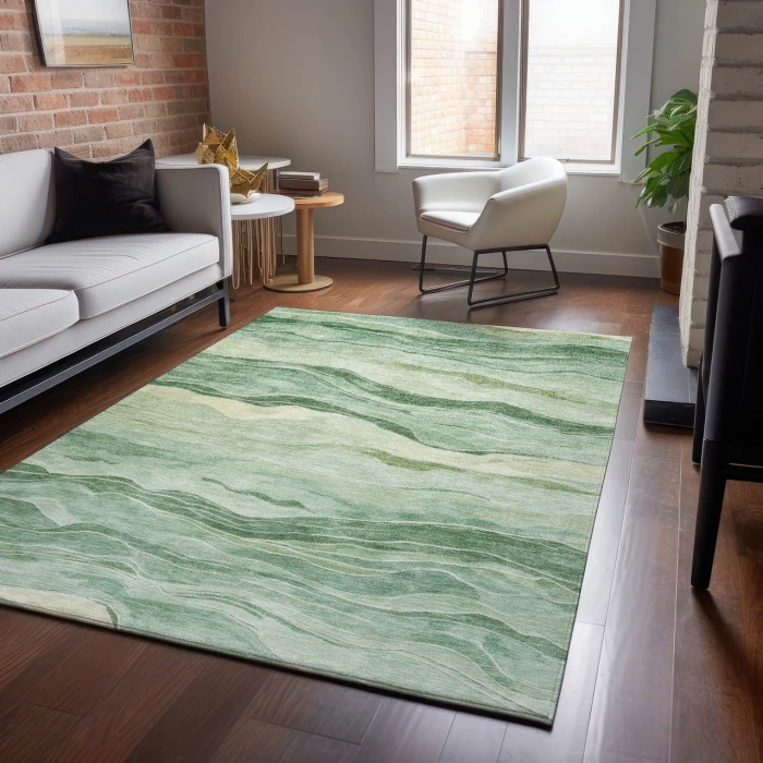 Dalyn Pacifica Green PA6 3ft. x 5ft. Rug