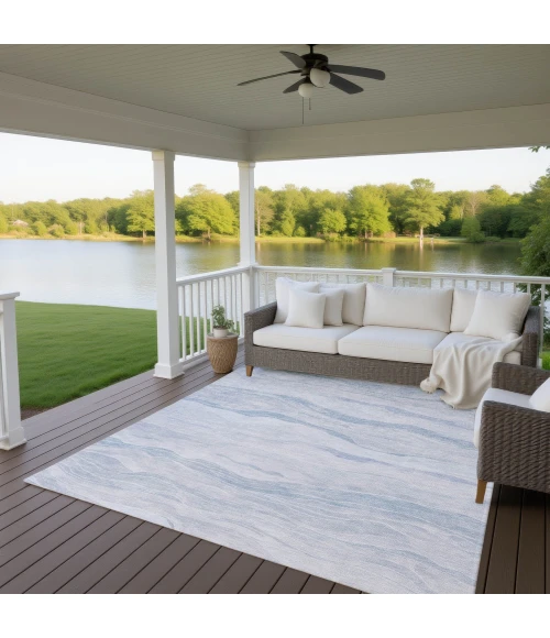 Dalyn Pacifica Blue PA6 8ft. x 10ft. Rug