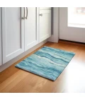 Dalyn Pacifica Teal PA6 1ft.8in. x 2ft.6in. Rug