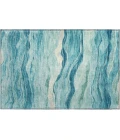 Dalyn Pacifica Teal PA6 1ft.8in. x 2ft.6in. Rug