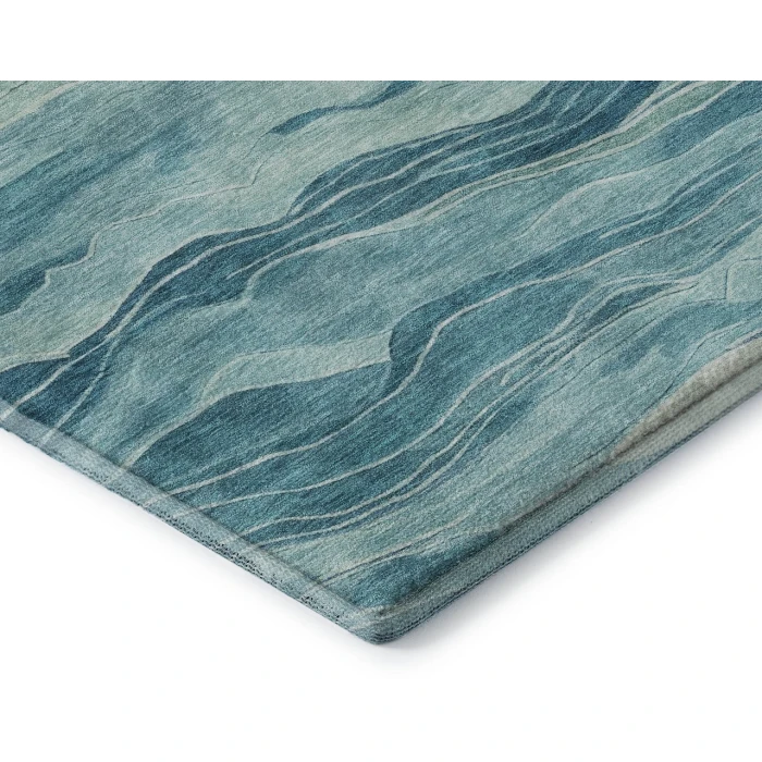 Dalyn Pacifica Teal PA6 8ft. x 10ft. Rug