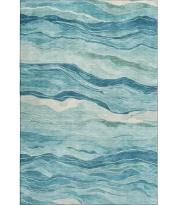 Dalyn Pacifica Teal PA6 8ft. x 10ft. Rug