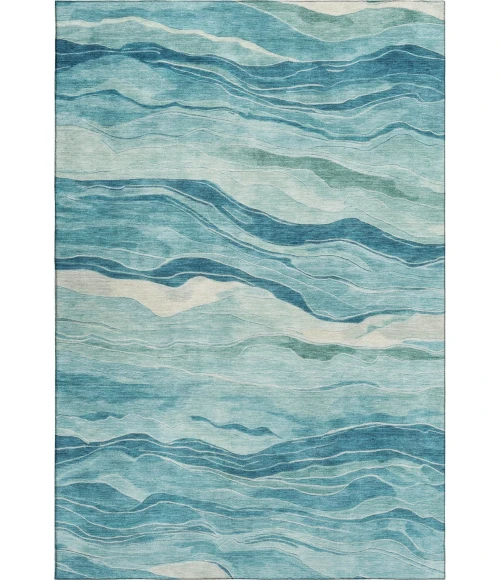 Dalyn Pacifica Teal PA6 5ft. x 7ft.6in. Rug