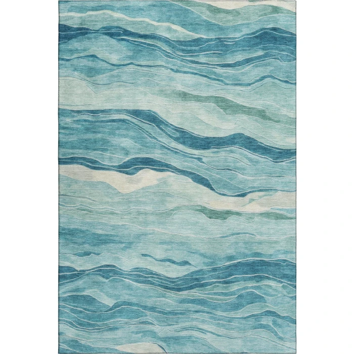Dalyn Pacifica Teal PA6 8ft. x 10ft. Rug