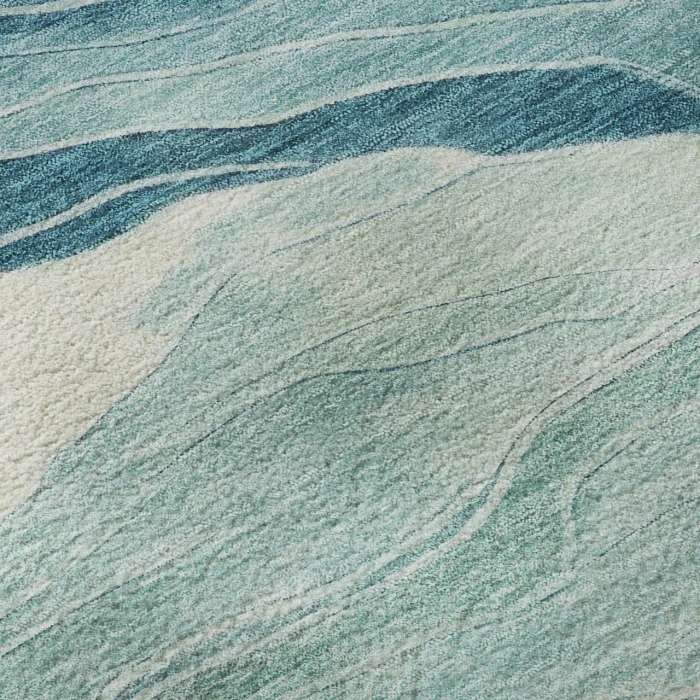 Dalyn Pacifica Teal PA6 8ft. x 10ft. Rug