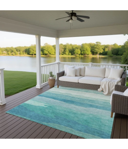 Dalyn Pacifica Teal PA9 9ft. x 12ft. Rug