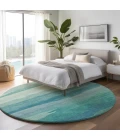 Dalyn Pacifica Teal PA9 8ft. x 8ft. Rug