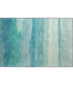 Dalyn Pacifica Teal PA9 1ft.8in. x 2ft.6in. Rug