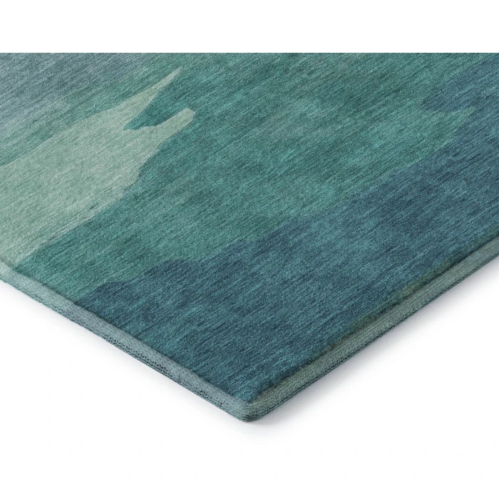 Dalyn Pacifica Teal PA9 3ft. x 5ft. Rug