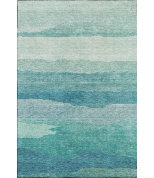 Dalyn Pacifica Teal PA9 9ft. x 12ft. Rug