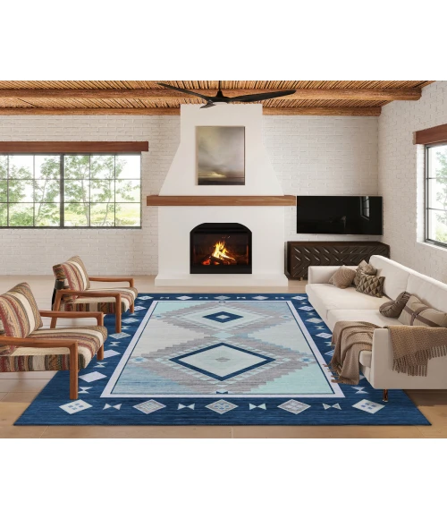 Dalyn Indoor/Outdoor Phoenix PH2 Denim Washable 2'6" x 3'10" Rug