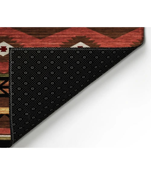 Dalyn Indoor/Outdoor Phoenix PH3 Chocolate Washable 2'6" x 3'10" Rug