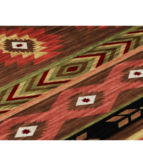 Dalyn Indoor/Outdoor Phoenix PH3 Chocolate Washable 2'6" x 3'10" Rug