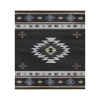 Dalyn Indoor/Outdoor Phoenix PH4 Black Washable 2'6" x 3'10" Rug