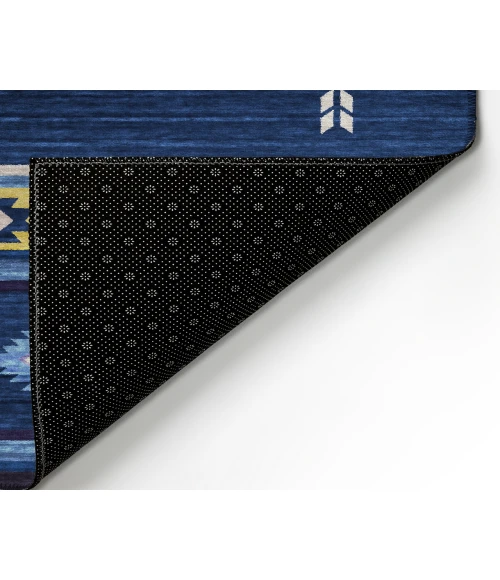 Dalyn Indoor/Outdoor Phoenix PH4 Navy Washable 2'6" x 3'10" Rug