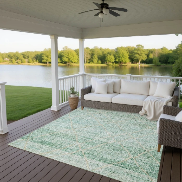 Dalyn Portico Green PO1 2ft.6in. x 3ft.10in. Rug
