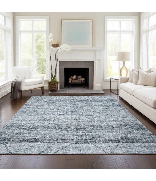 Dalyn Portico Blue PO1 2ft.6in. x 3ft.10in. Rug