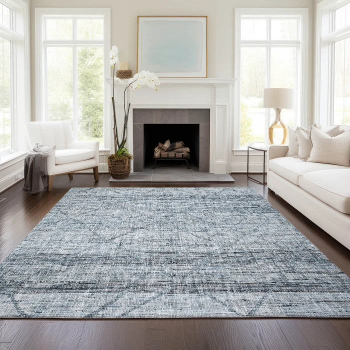 Dalyn Portico Blue PO1 9ft. x 12ft. Rug