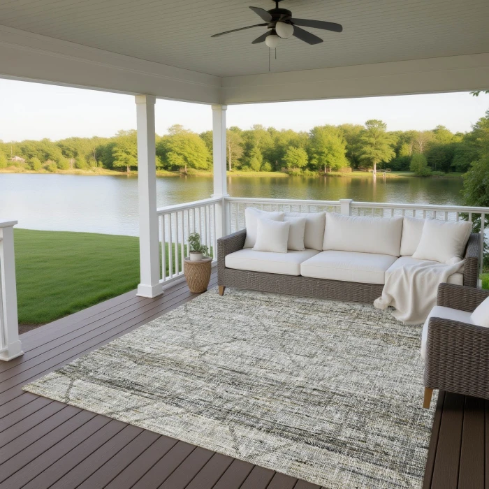 Dalyn Portico Gray PO1 5ft. x 7ft.6in. Rug