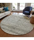 Dalyn Portico Gray PO1 8ft. x 8ft. Rug