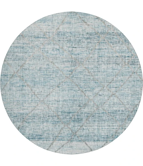 Dalyn Portico Teal PO1 8ft. x 8ft. Rug