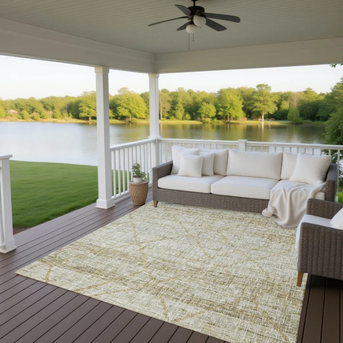 Dalyn Portico Gold PO1 10ft. x 14ft. Rug