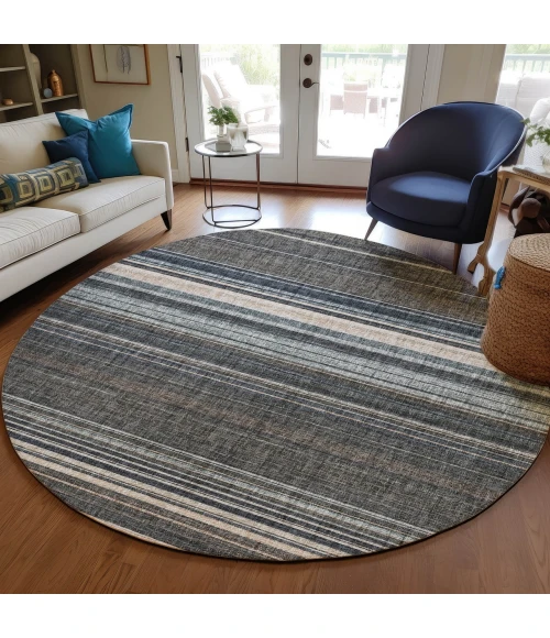 Dalyn Portico Brown PO2 8ft. x 8ft. Rug