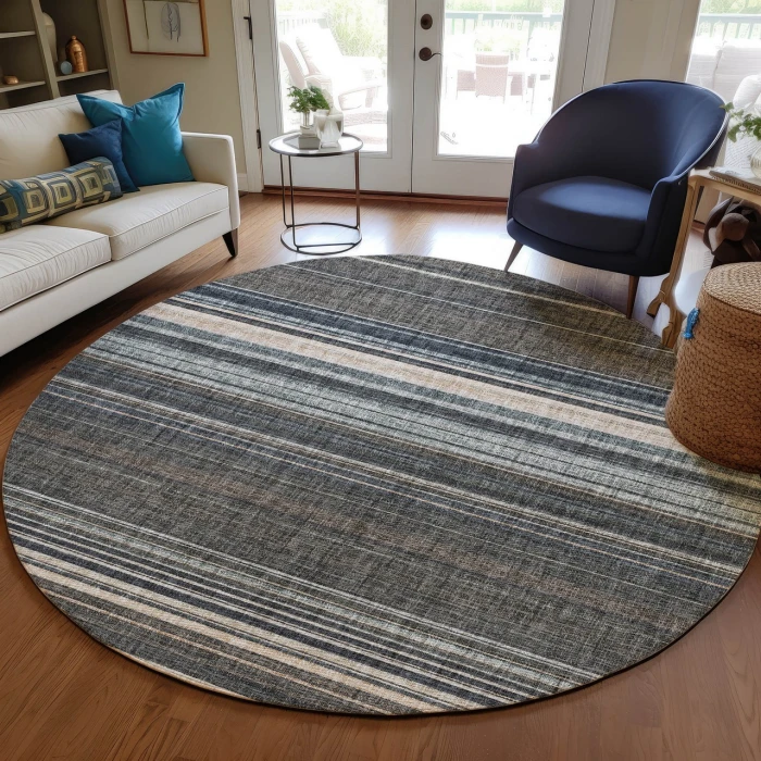 Dalyn Portico Brown PO2 8ft. x 8ft. Rug