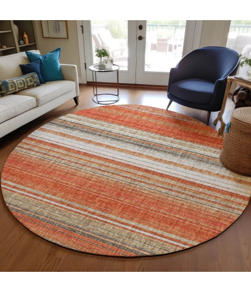 Dalyn Portico Orange PO2 8ft. x 8ft. Rug